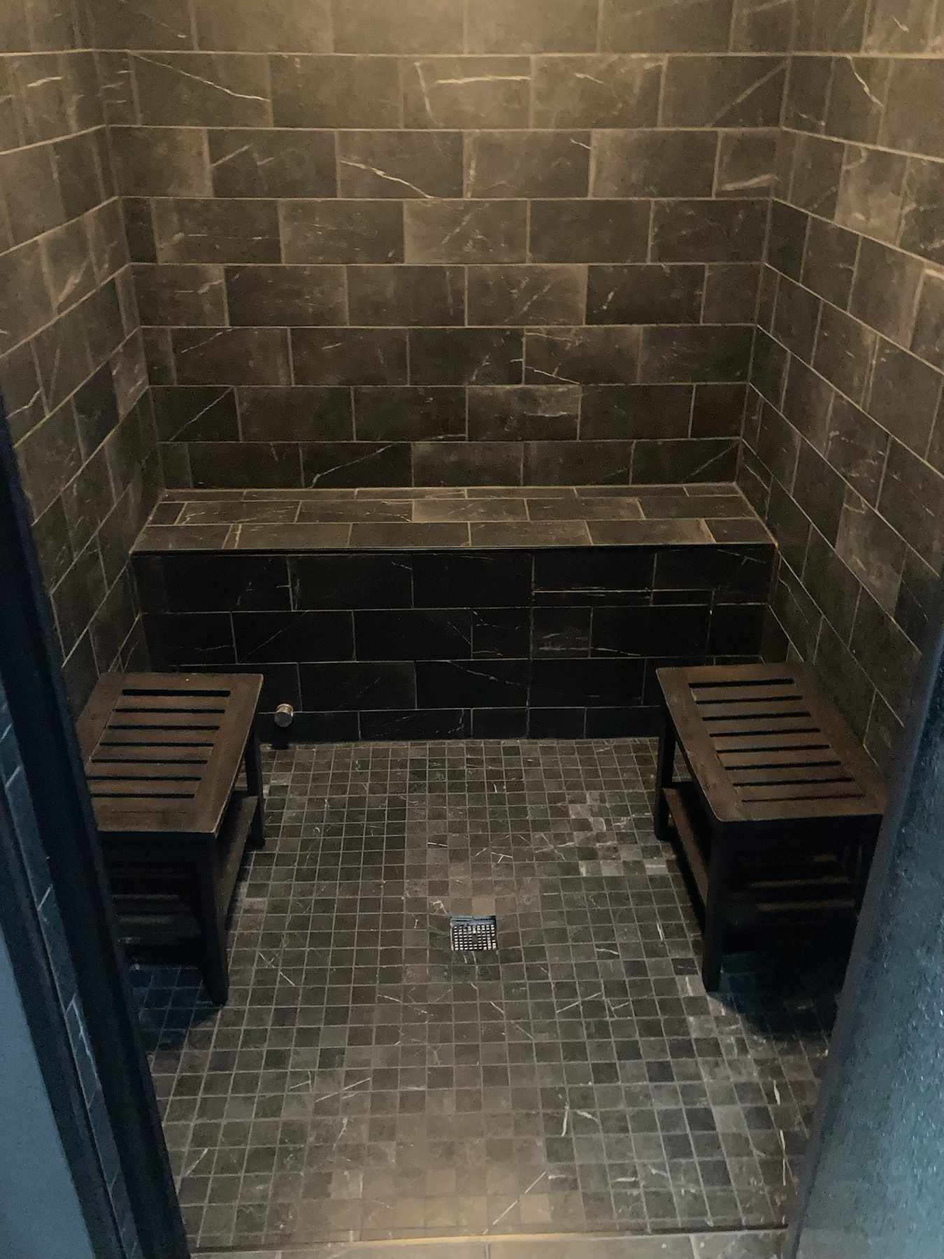 Rain room shower project by Kyle the Tile Guy